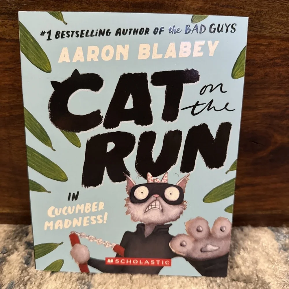 Cat on the‎ Run in Cucumber Madness! By Aaron Blabey